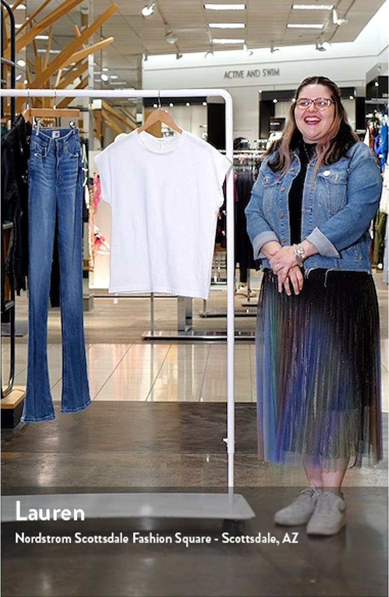 The Slub Back Pleat Organic Cotton Top, sales video thumbnail