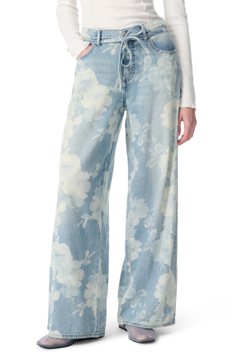 Robert Rodriguez Slouchy Wide Leg Jeans, Main, color, Rose Bouquet Dischar