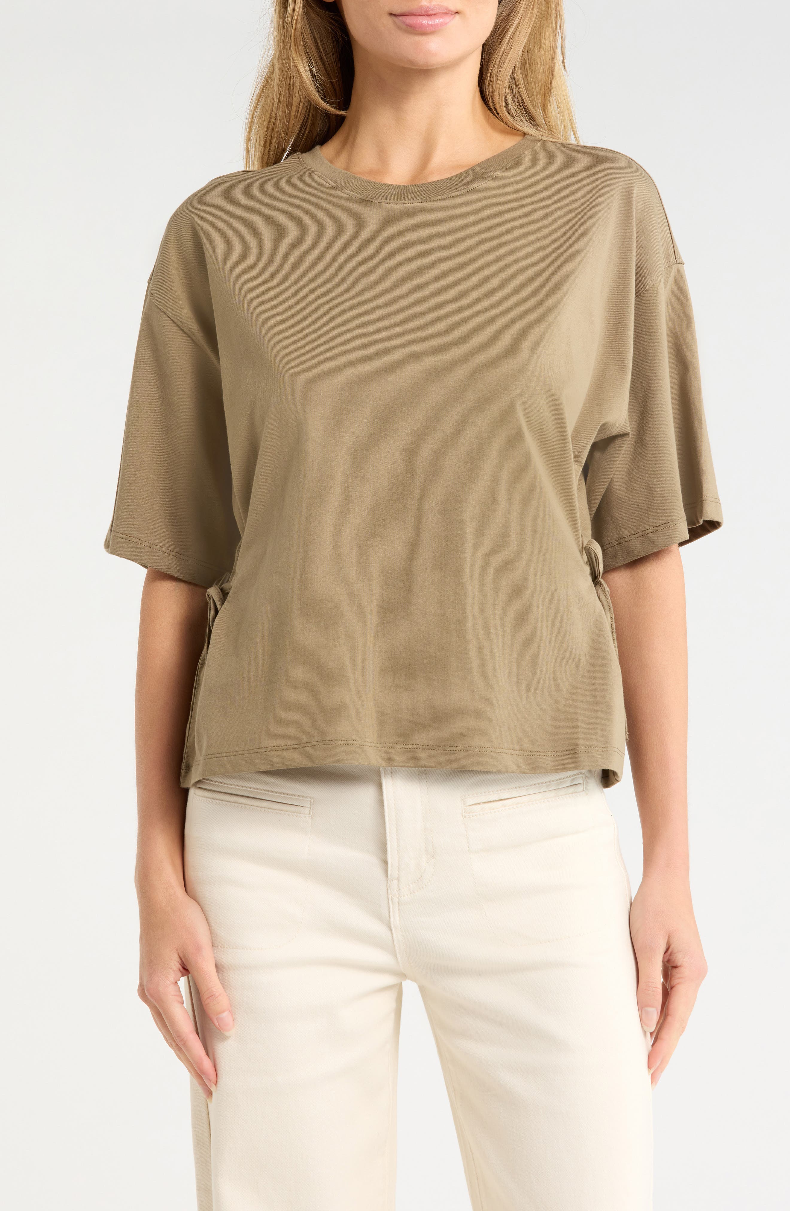 Habitual Side Tie T-Shirt