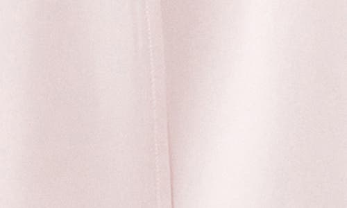 Mango Satin Slit Hem Wide Leg Pants In Pink