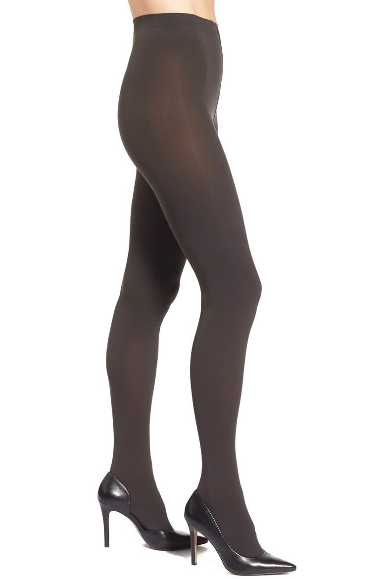 'Warm Deluxe 80' Opaque Tights, Main, color, ANTHRA NEW