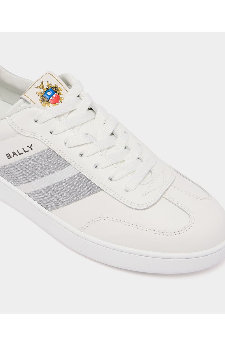 Bally Calf Leather Retro Crest Sneaker, Alternate, color,