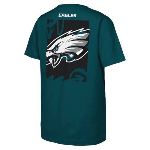 Outerstuff Youth Green Philadelphia Eagles Posterize T-shirt In Green