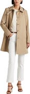 Lauren Ralph Lauren Balmacaan Hooded Raincoat