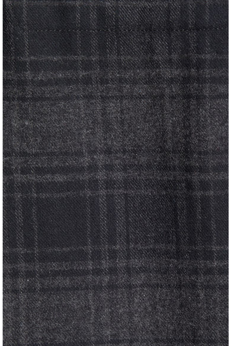 824 Flannel Pajamas, Alternate, color, BLACK/ CHARCOAL PLAID