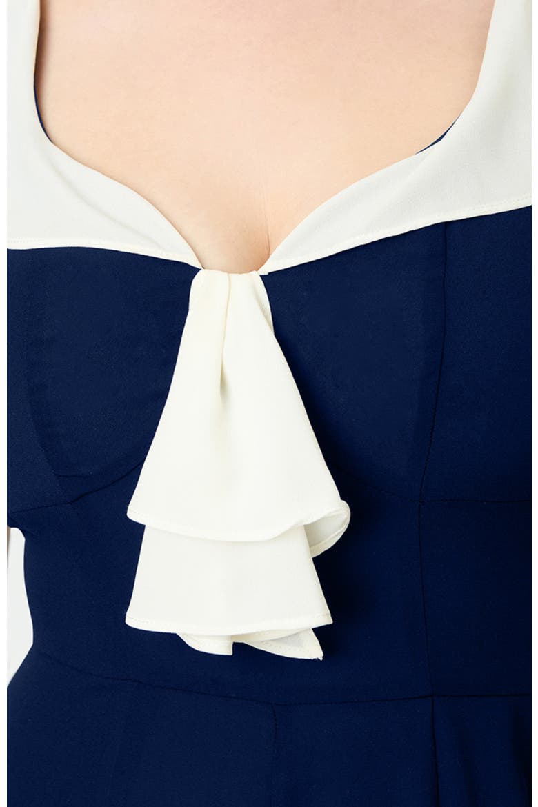 Wide Leg Jumpsuit, Alternate, color, Navy Blue