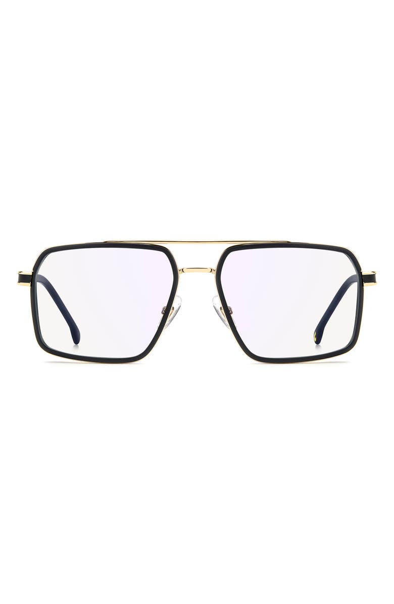 Carrera Eyewear 58mm Rectangular Optical Glasses, Main, color, 
