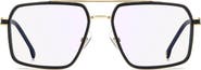 Carrera Eyewear 58mm Rectangular Optical Glasses