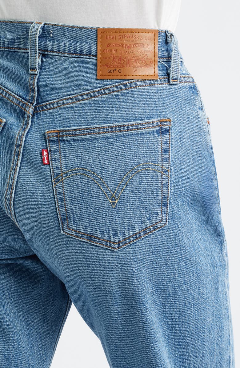 Levi's<sup>®</sup> 501<sup>®</sup> Curve High Waist Straight Leg Jeans, Alternate, color, Lucid Dream