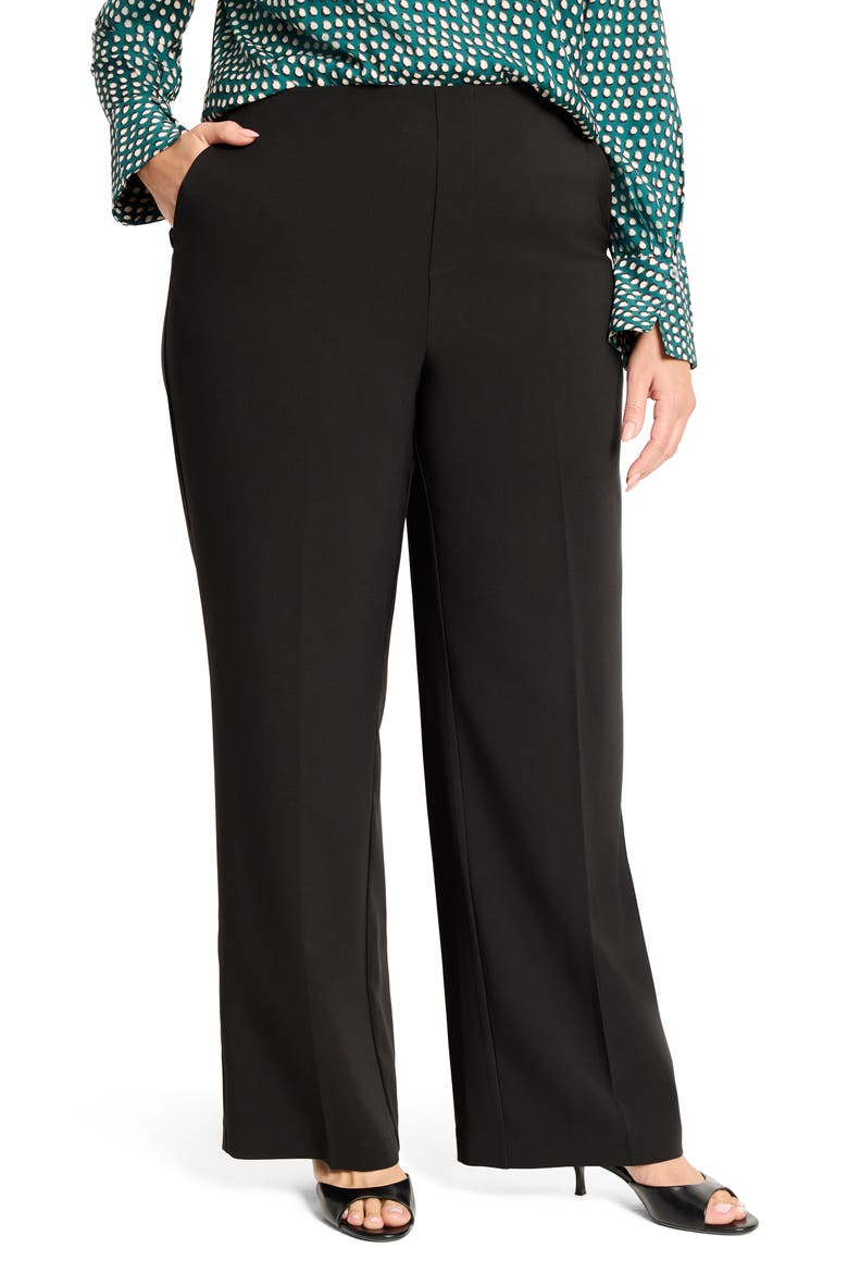 Lenox Stretch Suit Pants, Main, color, BLACK ONYX