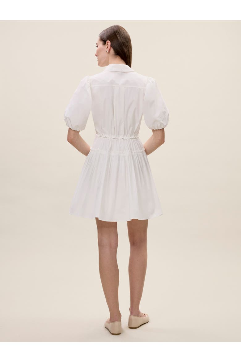 Yara Shirt Dress, Alternate, color, MILK