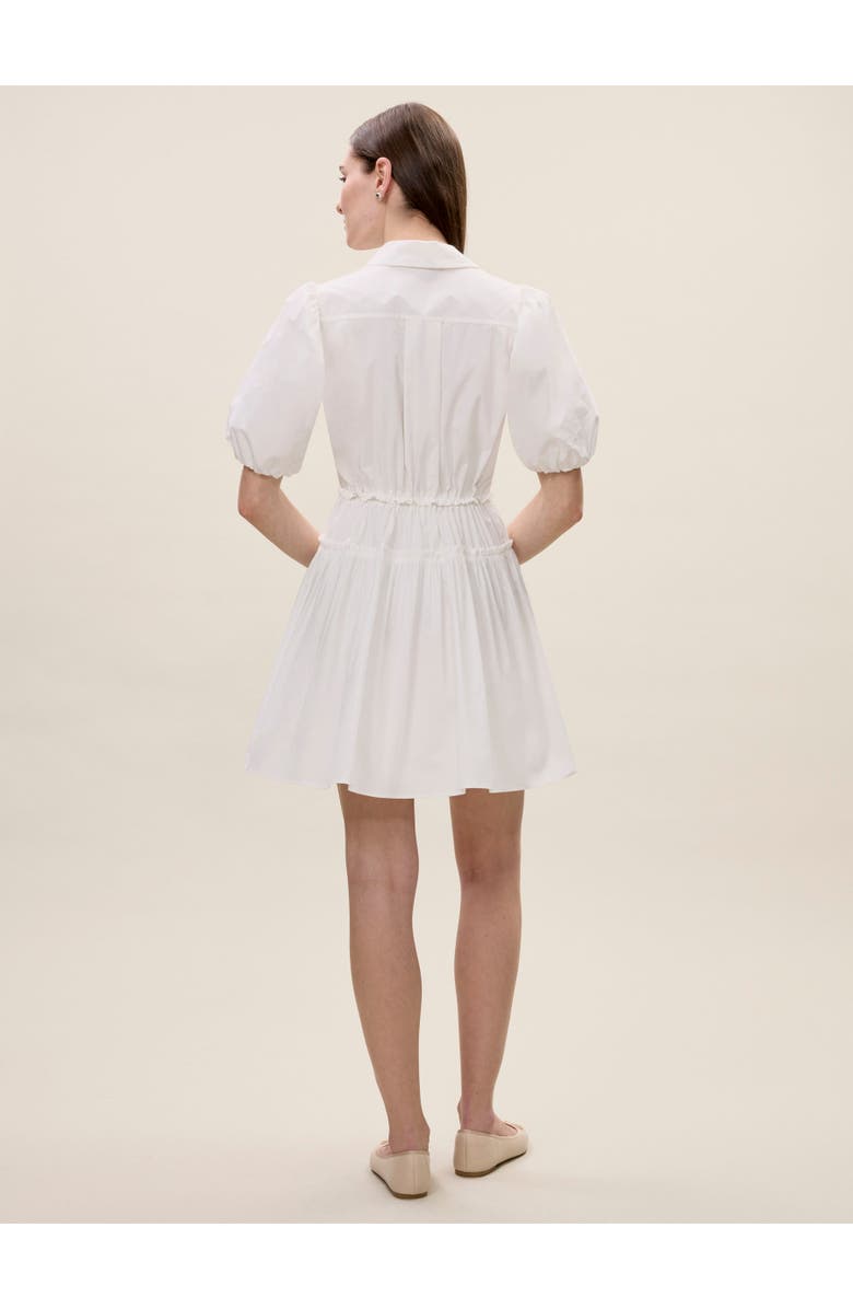 Rebecca Taylor Yara Shirt Dress, Alternate, color, Milk