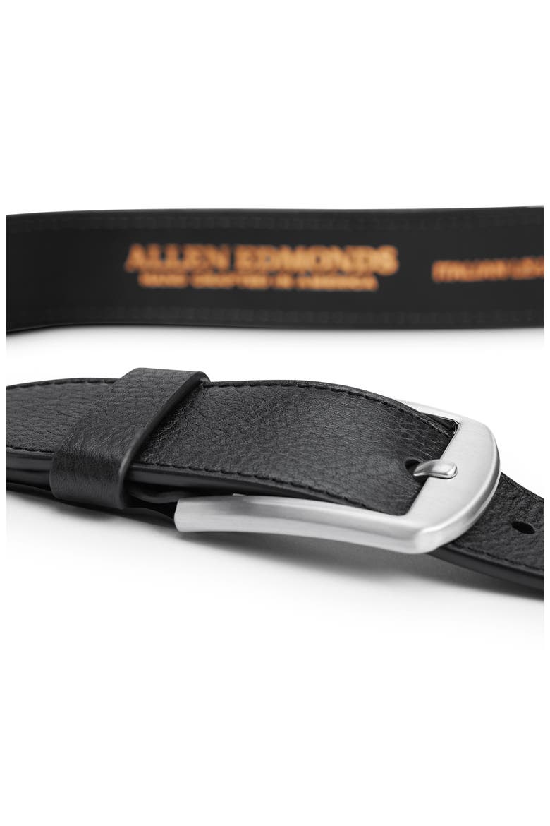 Jackson Leather Belt, Alternate, color, BLACK