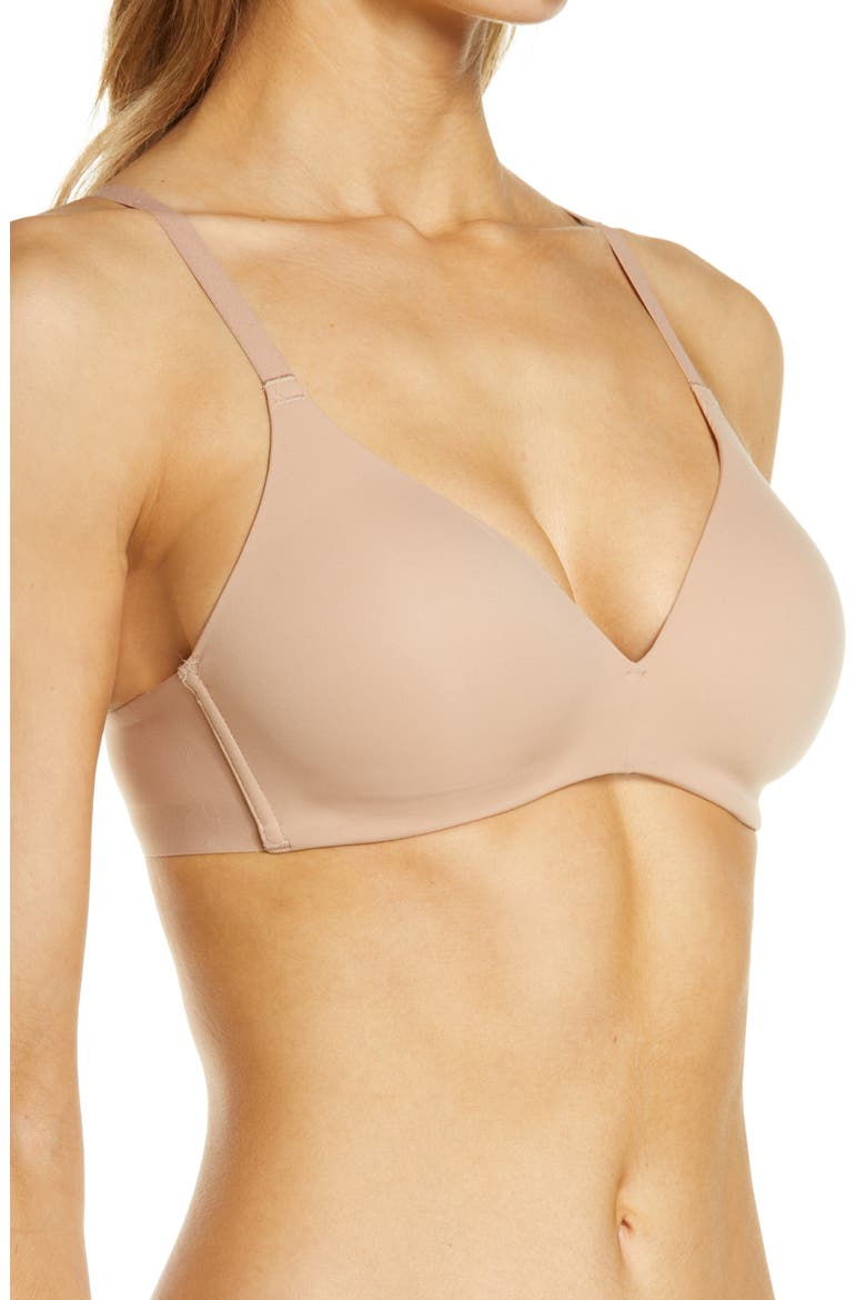 Comfort First Wire Free T-Shirt Bra, Alternate, color, ROEBUCK