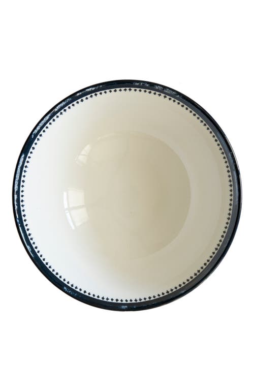 Lemieux Et Cie Bruges Porcelain 16-piece Dinnerware Set In Blue