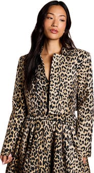 Coast Animal Jacquard Cropped Jacket