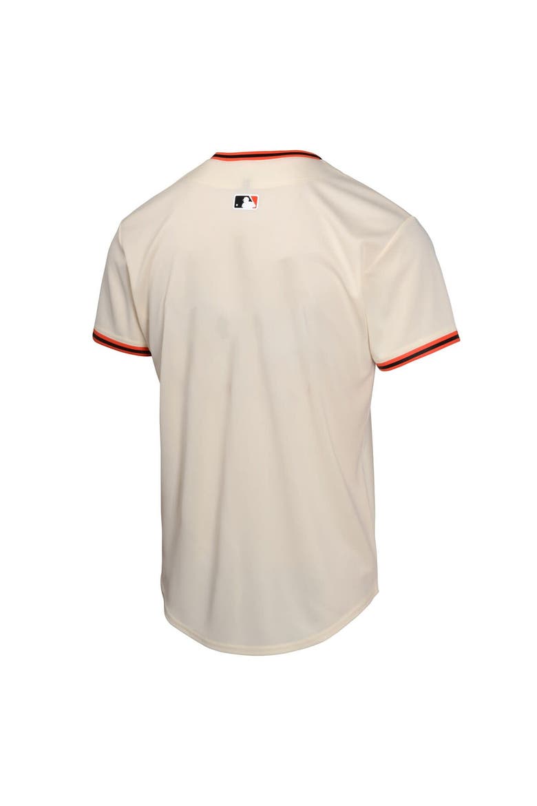 Youth Nike  Cream San Francisco Giants Home Game Jersey, Alternate, color, Cream
