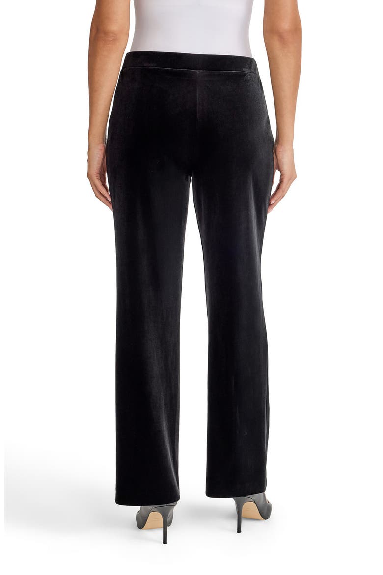 Stretch Wide Leg Pants, Alternate, color, BLACK