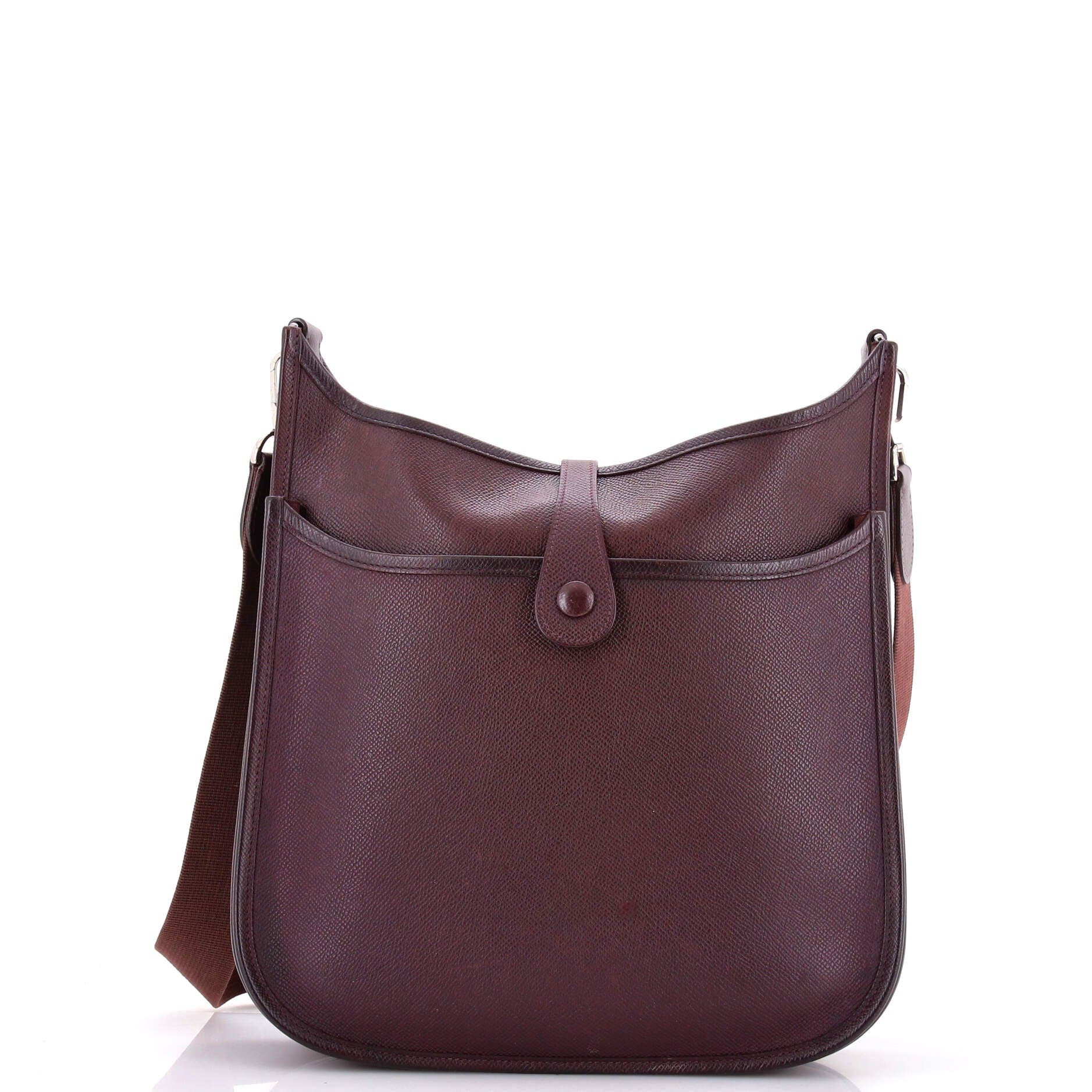 Evelyne Bag Gen II Epsom PM, Alternate, color, Raisin