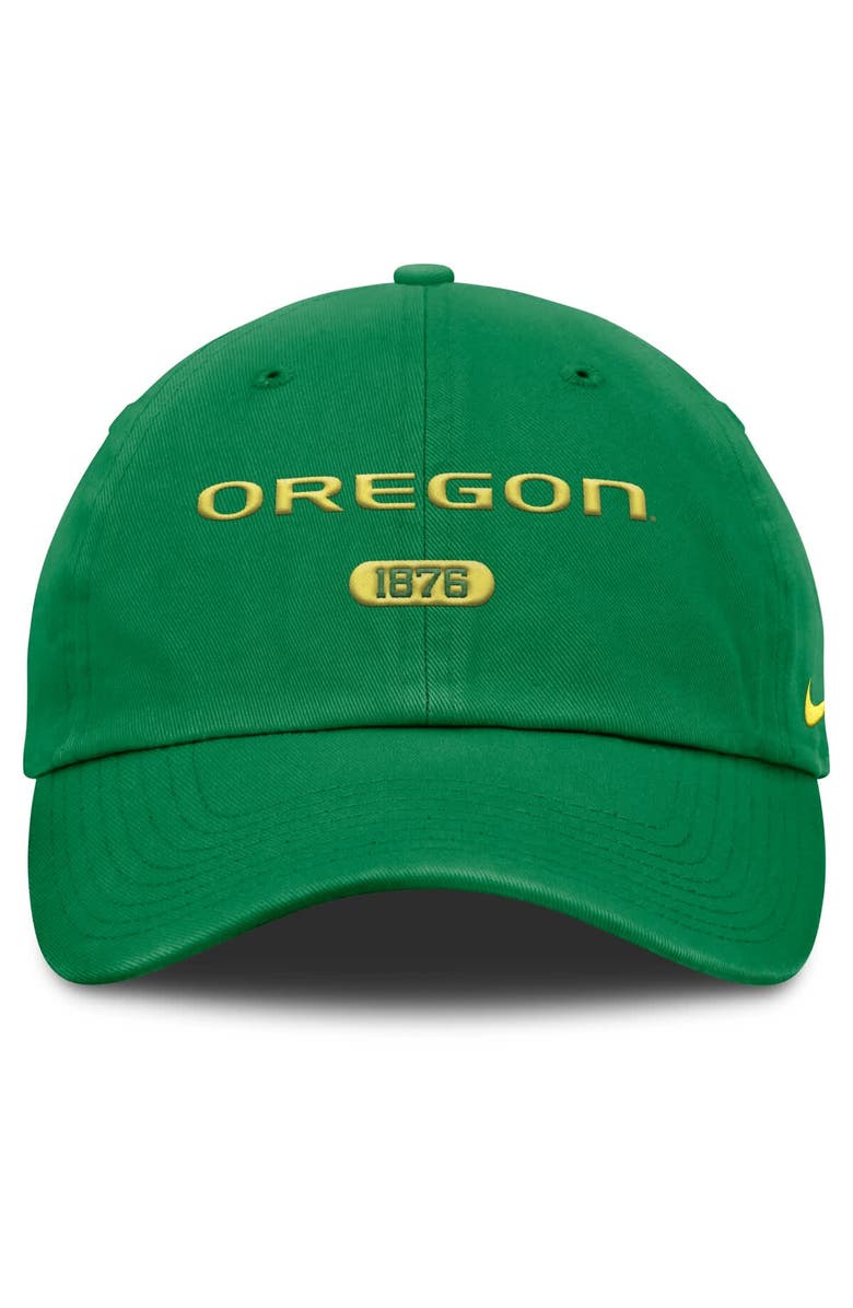 Nike Men's Nike Green Oregon Ducks Club Adjustable Hat, Alternate, color, 