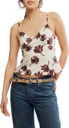 Free People Susie Floral Camisole