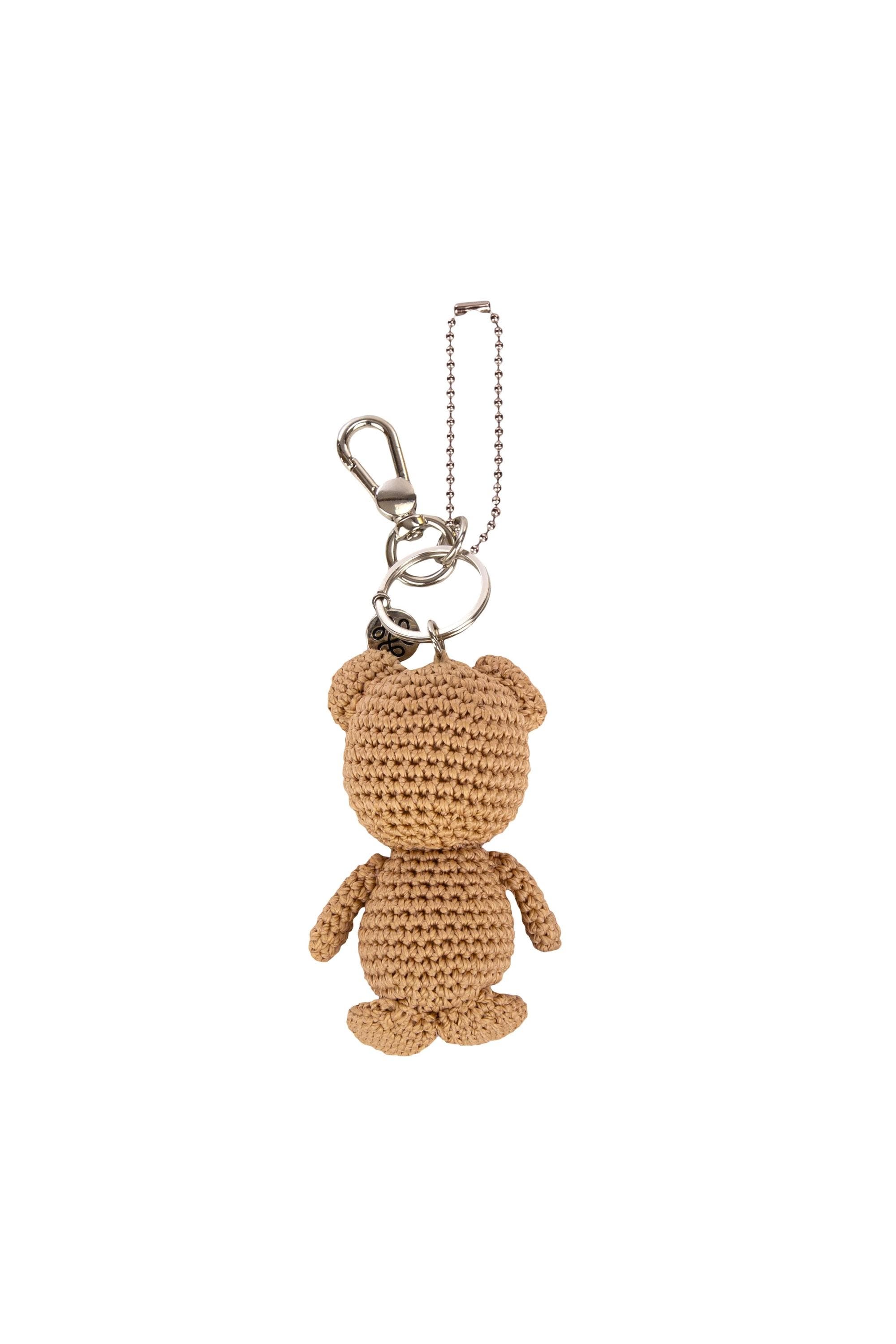 The Sak Yarnicharmz Hand Crochet Dangle - Teddy Bear, Alternate, color, 