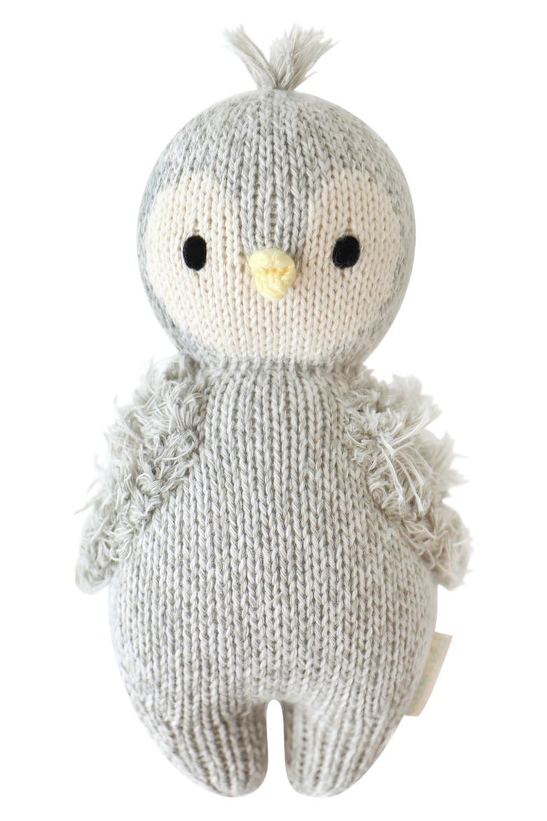 Baby Penguin Stuffed Animal, Main, color, GREY