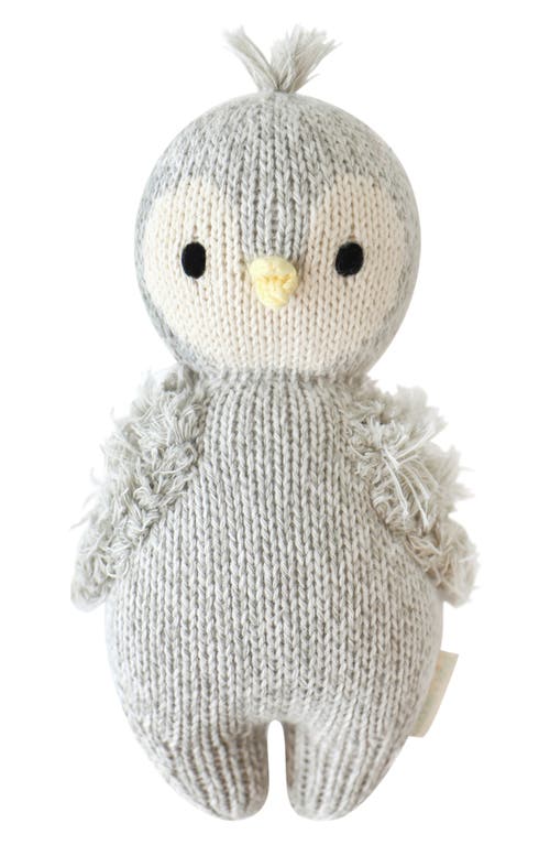 cuddle+kind Baby Penguin Stuffed Animal in Grey 