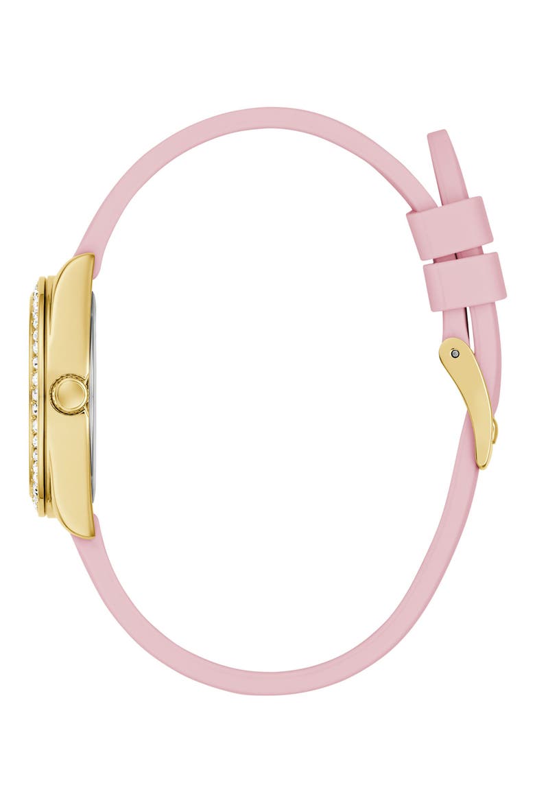 Mini Luna Silicone Strap Watch, 30mm, Alternate, color, PINK