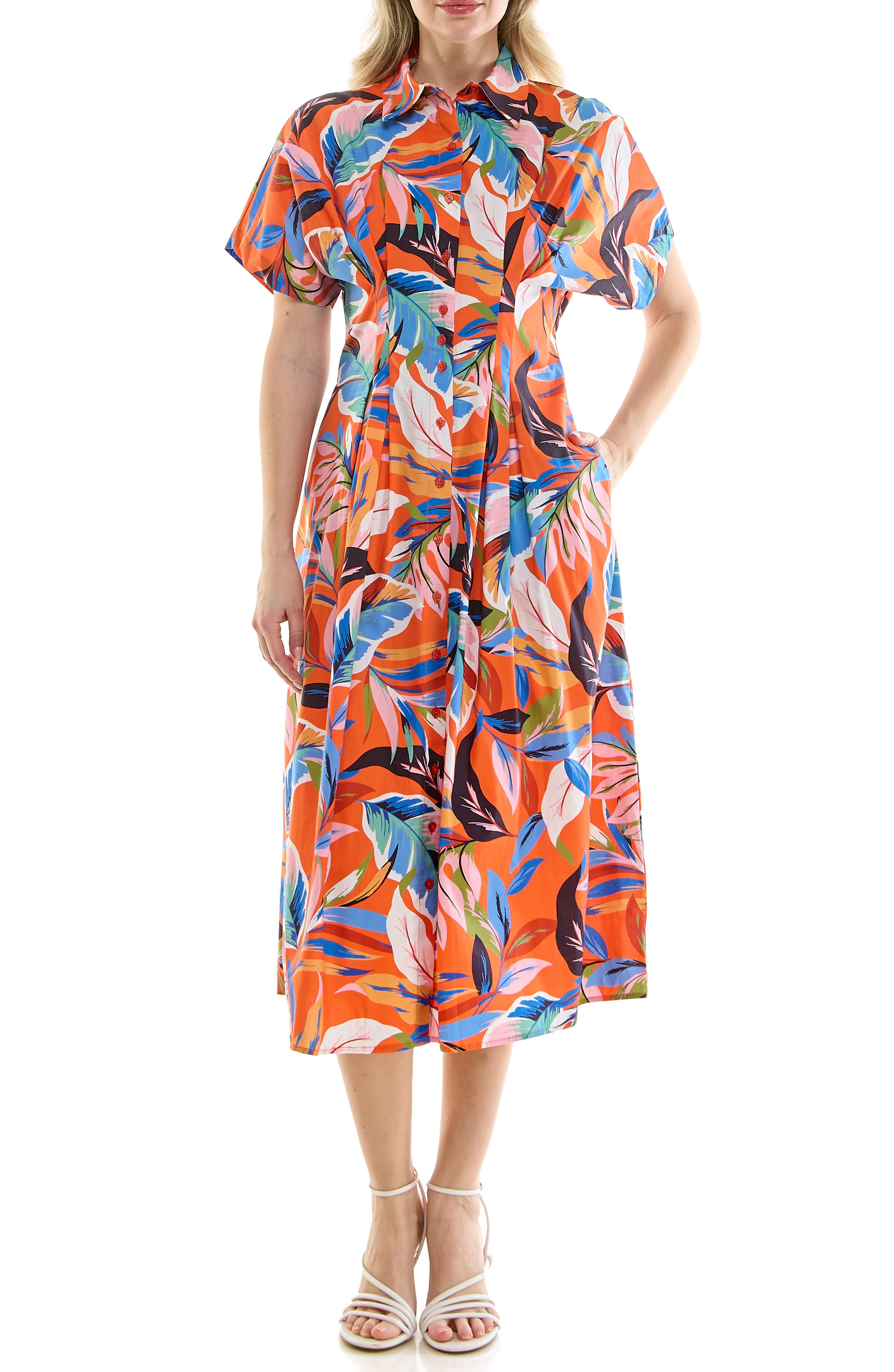 selected ORANGE PRINT