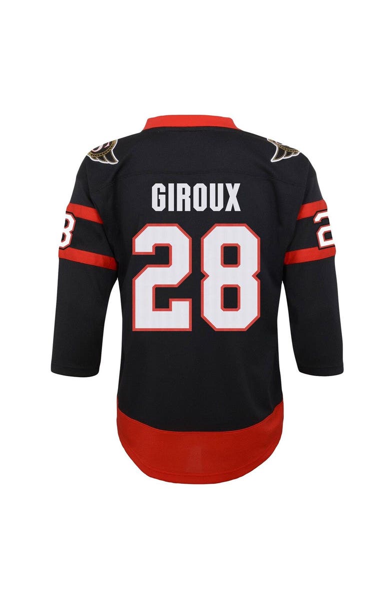 Outerstuff Youth Claude Giroux Black Ottawa Senators Replica Player Jersey, Alternate, color, Black