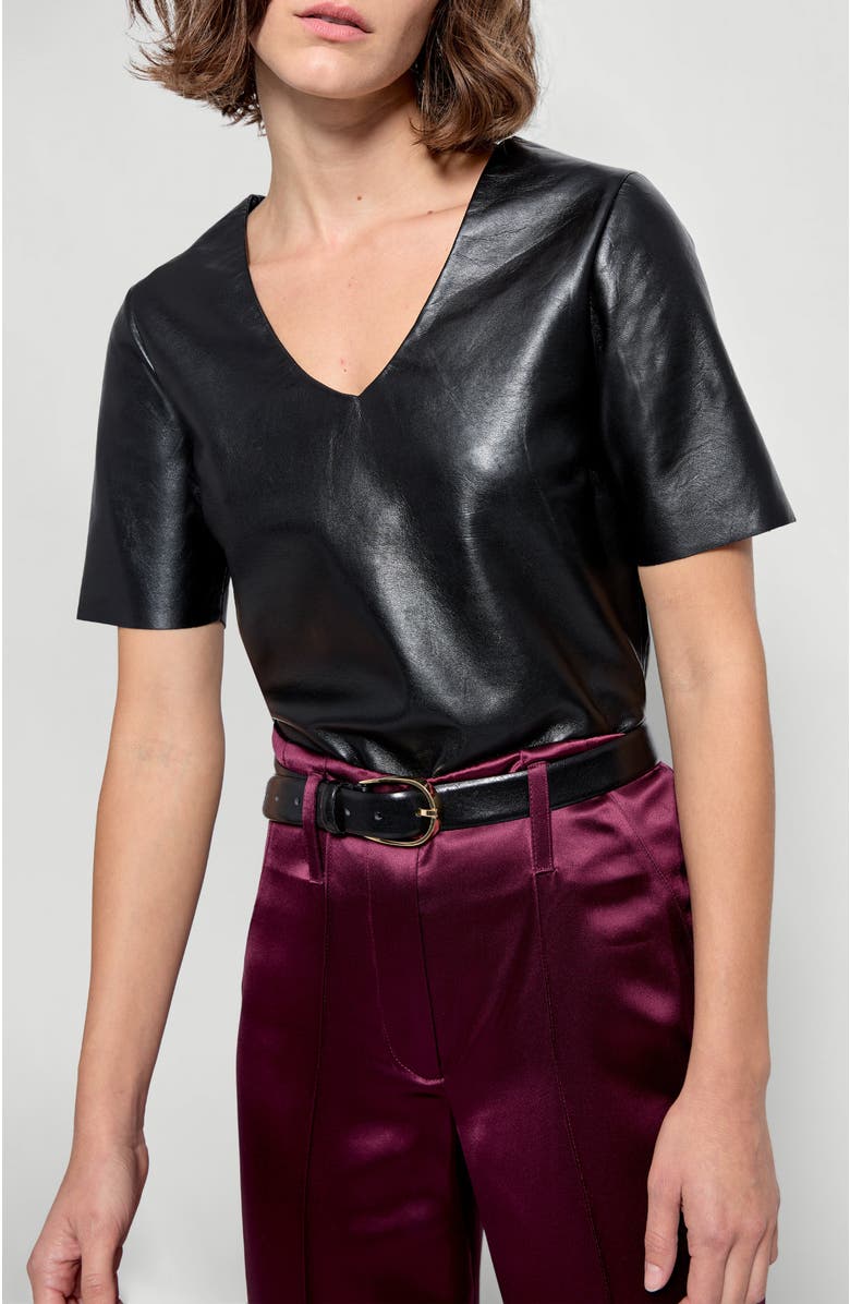 AS by DF Felicity Recycled Leather V, Main, color, 