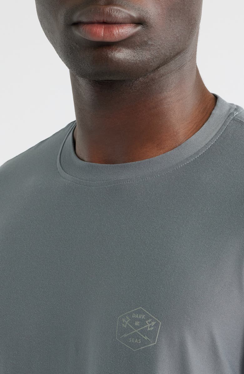 DARK SEAS No Sweat Short Sleeve T-Shirt, Alternate, color, Grey