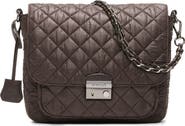 MZ Wallace Medium Crosby Lock Quilted Nylon Crossbody Bag
