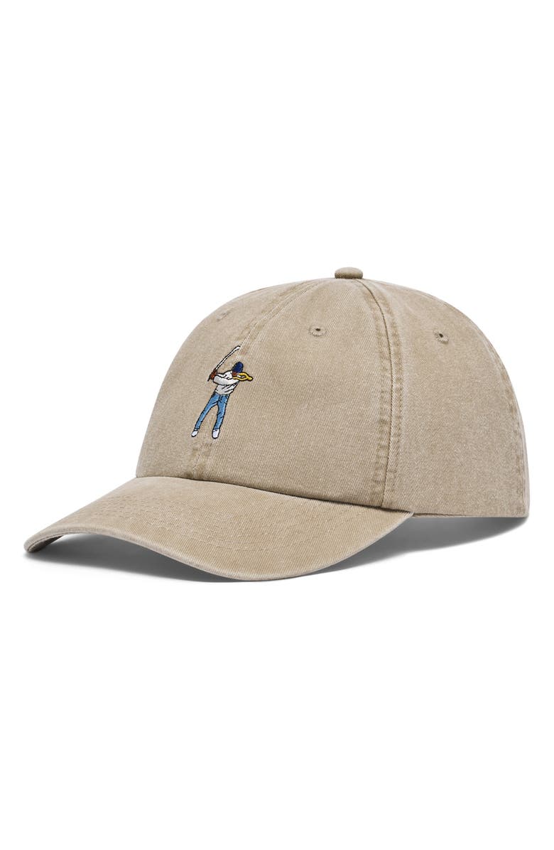 Eastside Golf Swingman Stonewash Adjustable Dad Cap, Alternate, color, Pumice