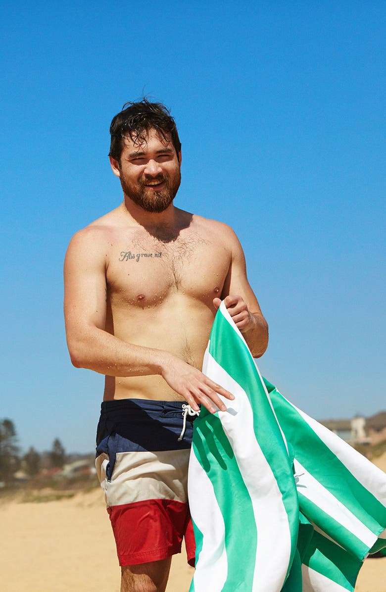 Dock & Bay Quick Dry Beach Towel, Alternate, color, Cancun Green