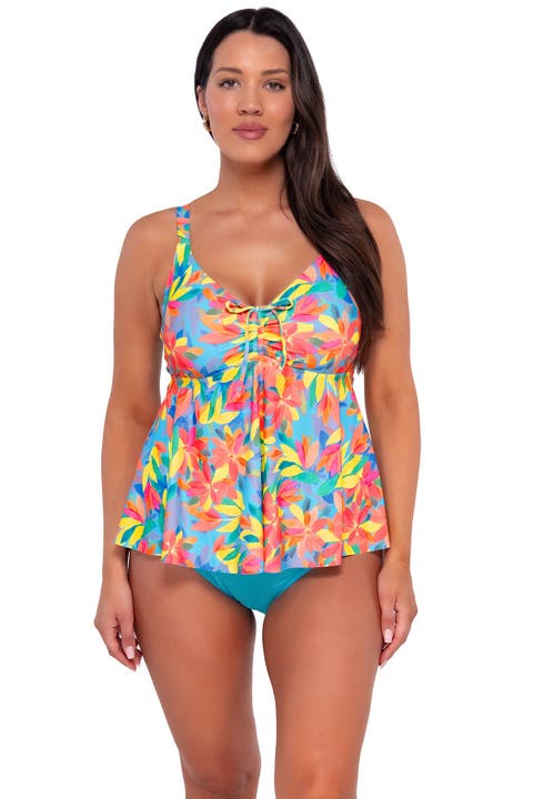 Women s Blue Plus Size Swimsuits Swimwear Nordstrom