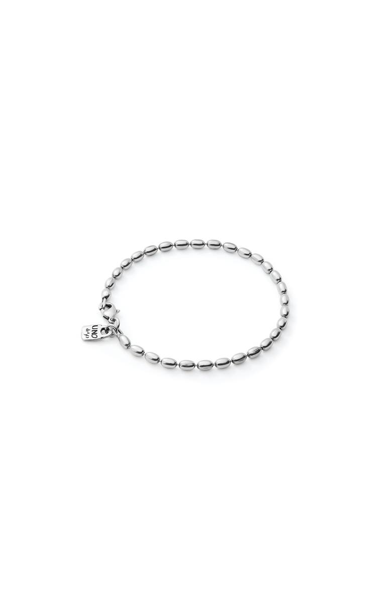 Oval Loop Bracelet, Alternate, color, Silver