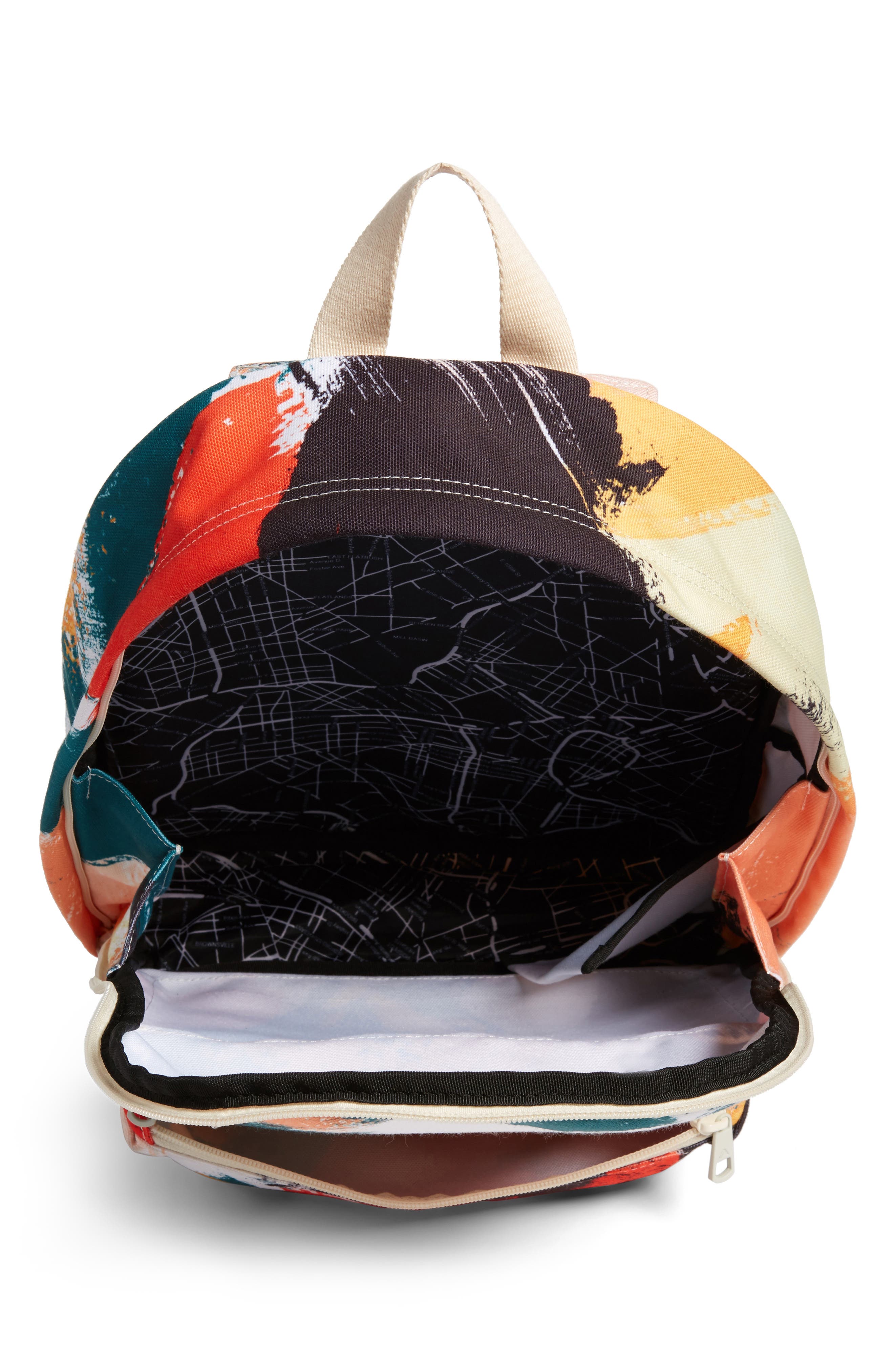 STATE Bags Brushstroke Slim Lorimer Water Resistant Canvas Backpack, Alternate, color, 