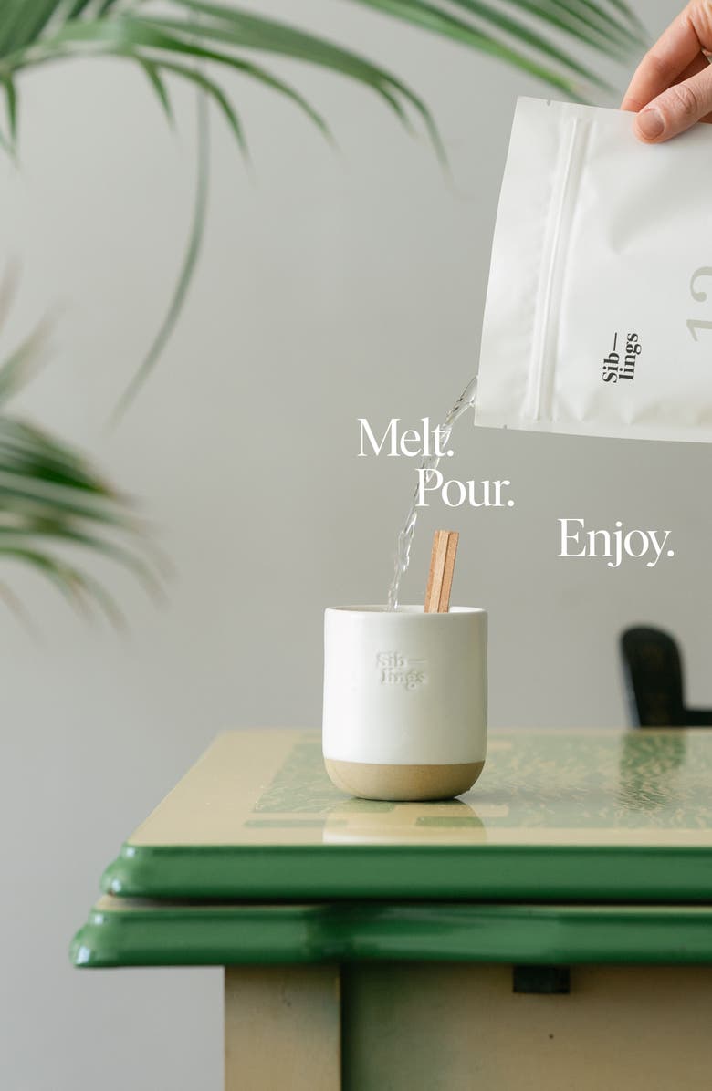 SIBLINGS Ceramic Forever Vessel, Alternate, color, Cloud