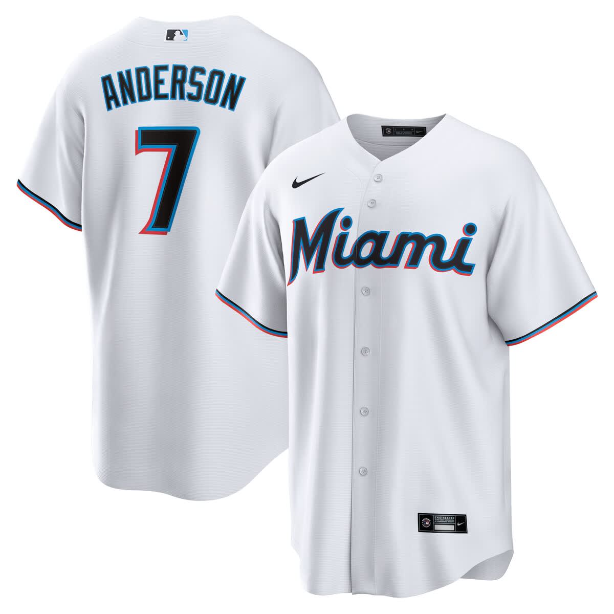 nike miami marlins jersey