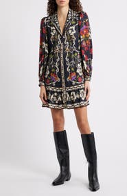 FARM Rio Roccoco Floral Minidress