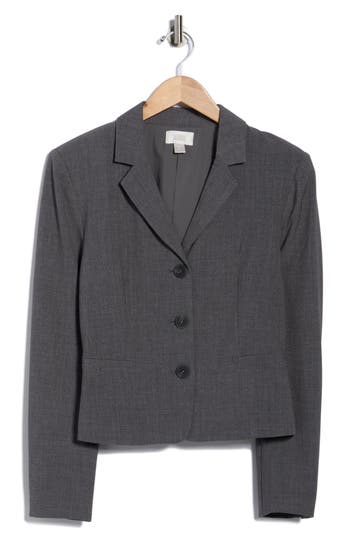 Nordstrom Rack Shrunken Blazer In Gray