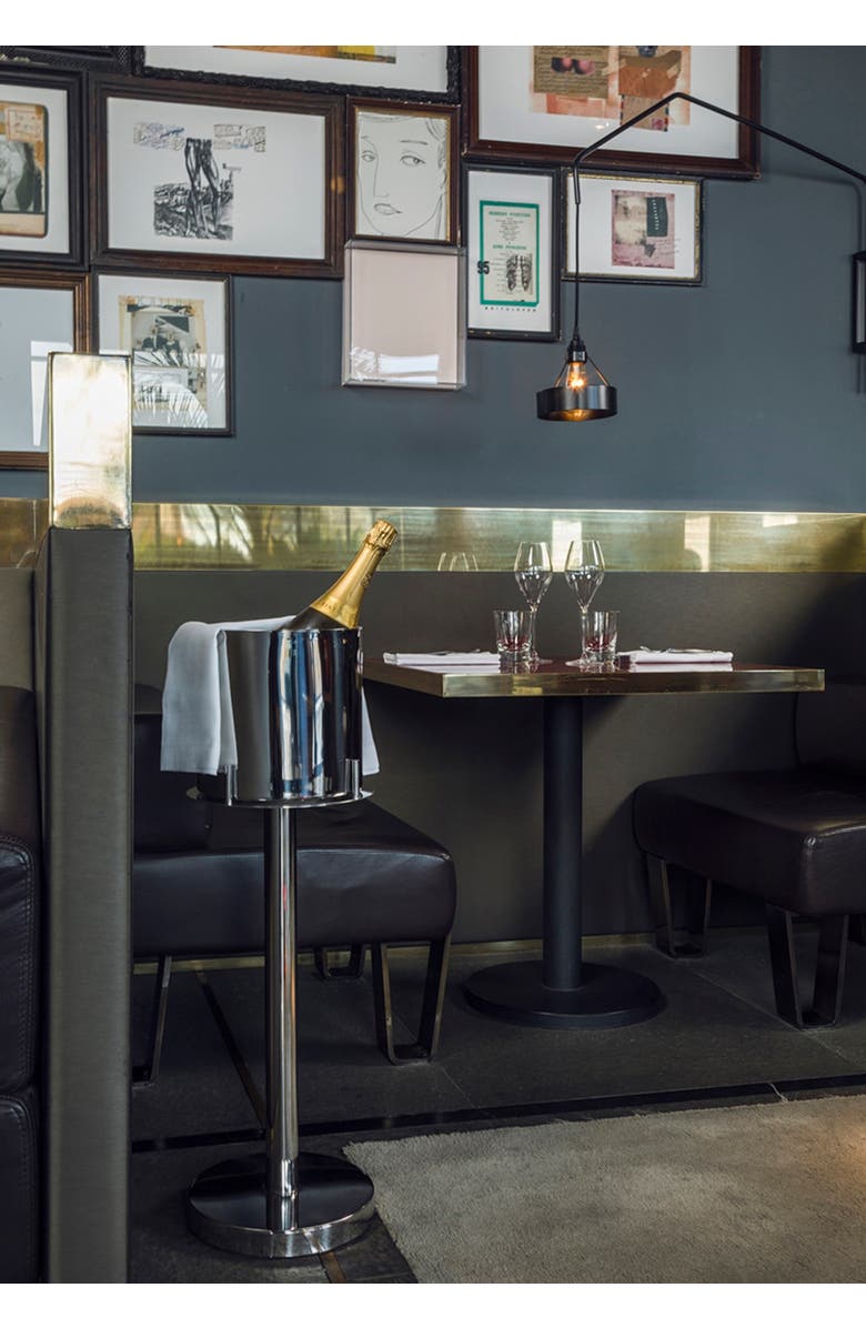 Mepra Stile By Pininfarina Wine Bucket, Alternate, color, Silver - 6''