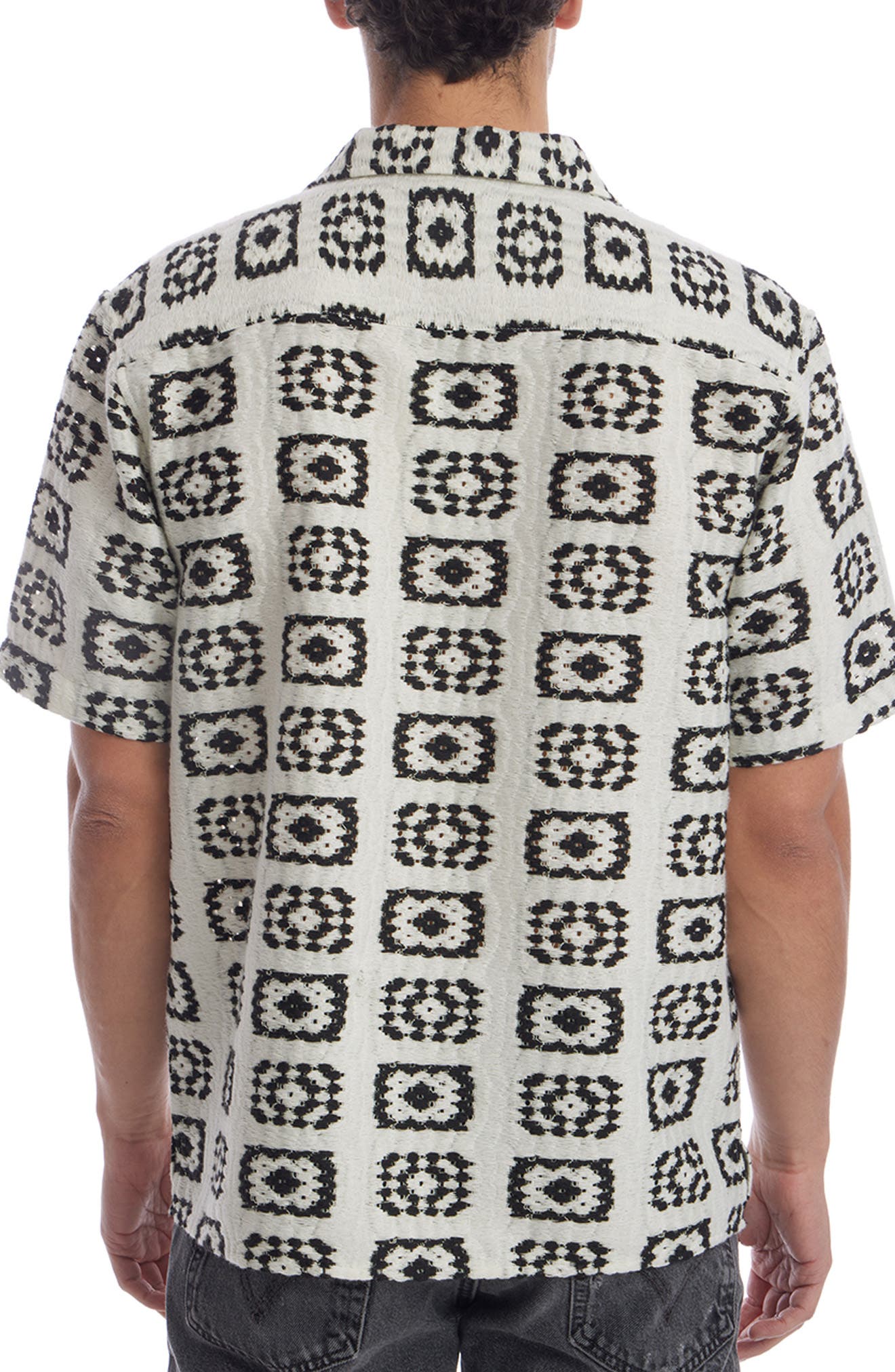 Embroidered Camp Shirt - image 4