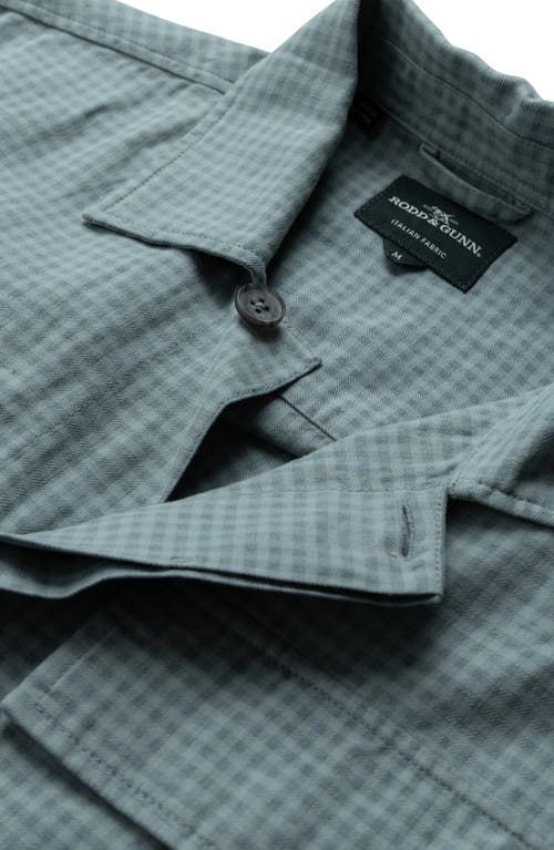 Rodd & Gunn Hills Creek Linen & Cotton Shirt Jacket In Ceylon
