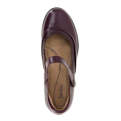 Jambu Women's Tess Round Toe Flats In Merlot