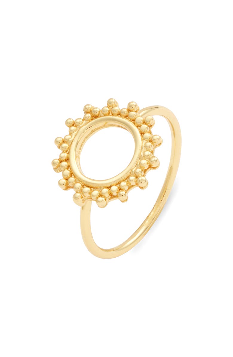 Kiara by Ki-Ele Sol Open Ring, Main, color, Gold