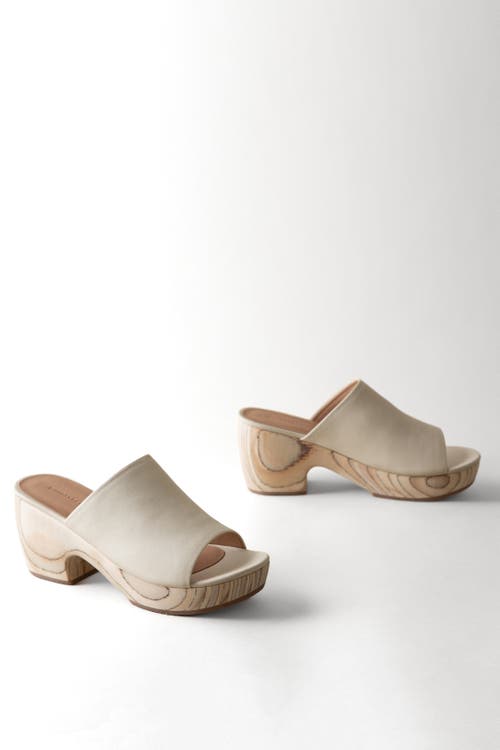 Huma Blanco Katlyn Platform Clog In Bone
