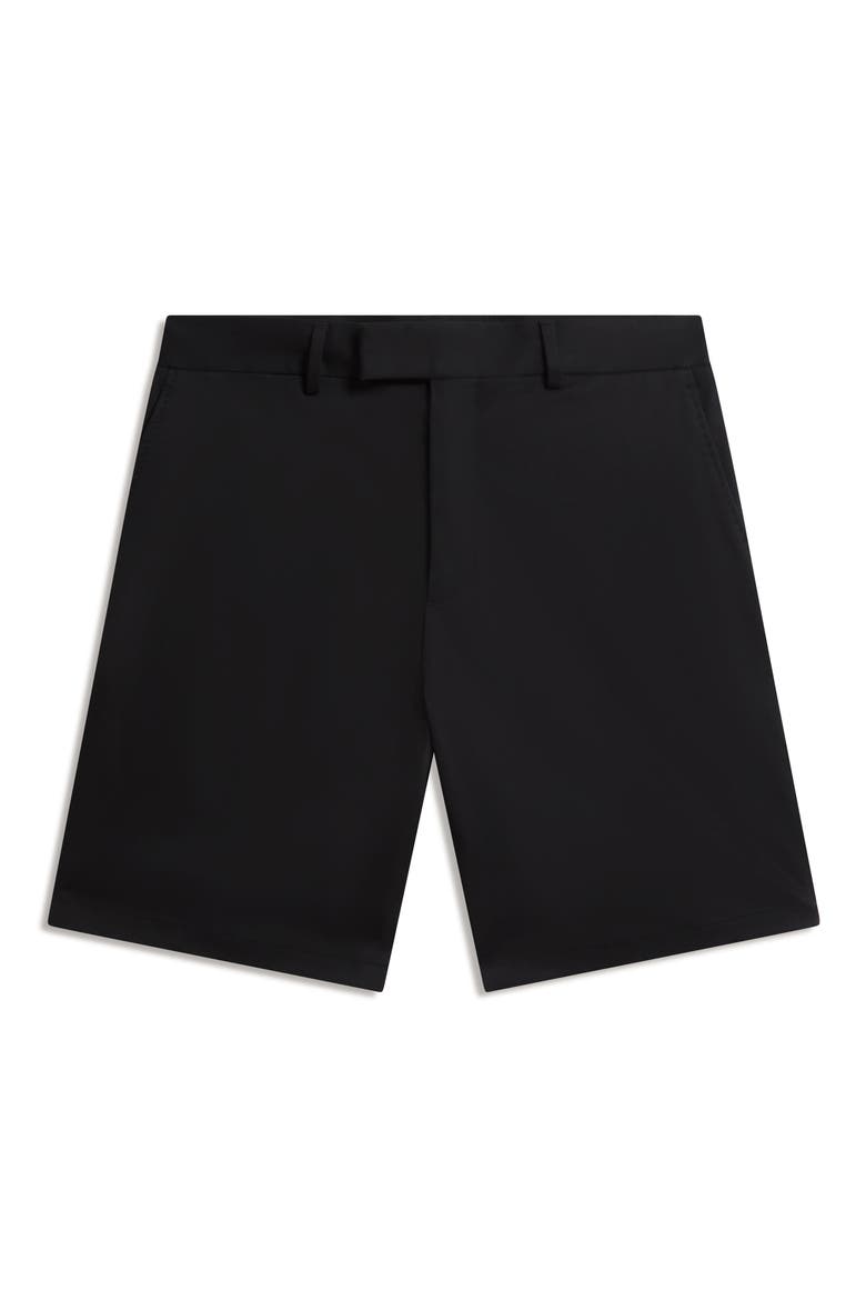 Loweton Slim Fit Stretch Cotton Chino Shorts, Alternate, color, BLACK